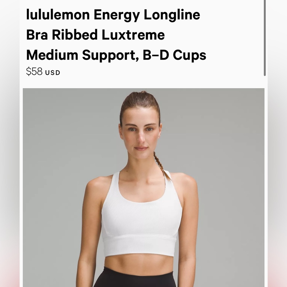 lululemon sports bra